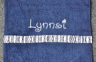 Personalize sprit towel